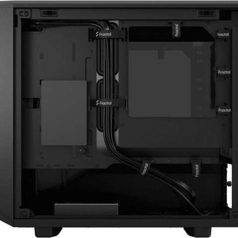 Fractal Design Meshify 2 Nano Gaming Mini Tower Κουτί Υπολογιστή με Πλαϊνό Παράθυρο Μαύρο
