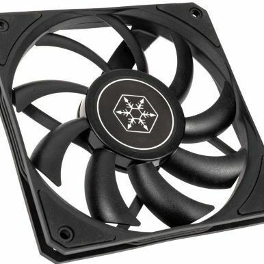 Silverstone Air Slimmer 120 Case Fan με Σύνδεση 4-Pin PWM