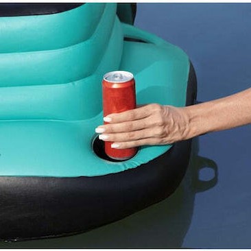 Bestway Φουσκωτή Θήκη Ποτού Τιρκουάζ 300εκ.