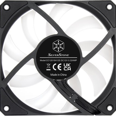 Silverstone Air Slimmer 120 ARGB Case Fan με Σύνδεση 4-Pin PWM