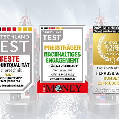 Fischer Technik Παιχνίδι Κατασκευών Πλαστικό Στατική για Παιδιά 8+ Ετών