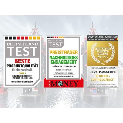 Fischer Technik Παιχνίδι Κατασκευών Πλαστικό Στατική για Παιδιά 8+ Ετών