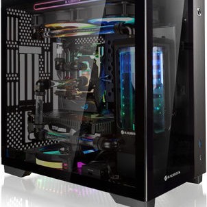 Raijintek Paean Mini Gaming Mini Tower Κουτί Υπολογιστή με Πλαϊνό Παράθυρο Μαύρο