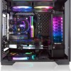 Raijintek Paean Mini Gaming Mini Tower Κουτί Υπολογιστή με Πλαϊνό Παράθυρο Μαύρο