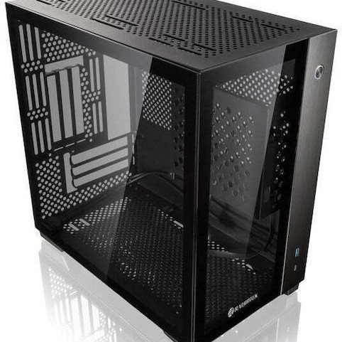 Raijintek Paean Mini Gaming Mini Tower Κουτί Υπολογιστή με Πλαϊνό Παράθυρο Μαύρο