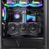 Raijintek Ponos TG4 Gaming Midi Tower Κουτί Υπολογιστή με Πλαϊνό Παράθυρο Μαύρο