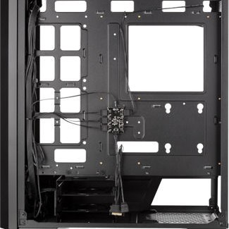 Raijintek Ponos TG4 Gaming Midi Tower Κουτί Υπολογιστή με Πλαϊνό Παράθυρο Μαύρο