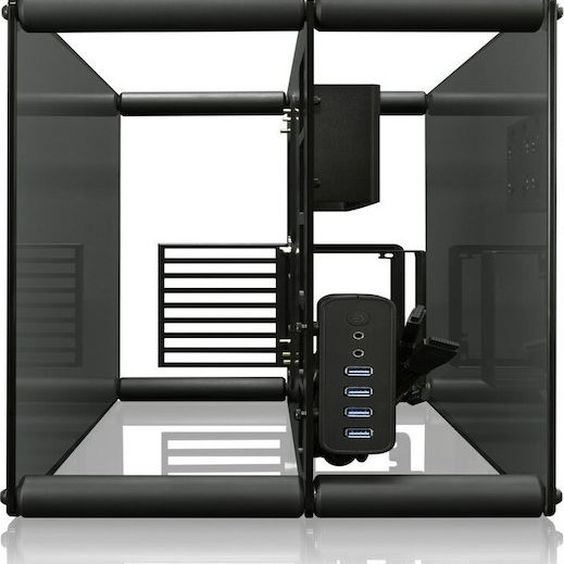 Raijintek Paean Gaming Midi Tower Κουτί Υπολογιστή με Πλαϊνό Παράθυρο Μαύρο
