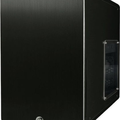 Raijintek Styx Midi Tower Κουτί Υπολογιστή με Πλαϊνό Παράθυρο Μαύρο
