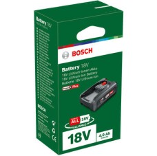 Bosch Μπαταρία Εργαλείου Λιθίου 18V με Χωρητικότητα 4Ah PBA