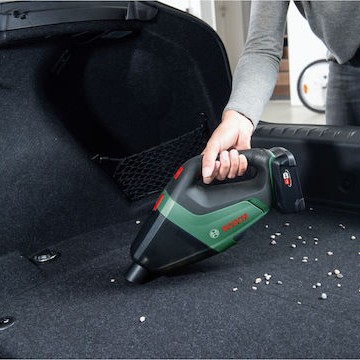 Bosch Σκουπάκι Αυτοκινήτου Στερεών με Καλώδιο Αναπτήρα 12V (Χωρίς Μπαταρία) Πράσινο