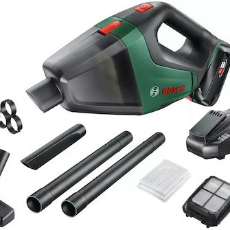 Bosch Universal Vac 18 Επαναφορτιζόμενο Σκουπάκι Χειρός 18V Μαύρο