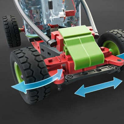 Fischer Technik Παιχνίδι Κατασκευών Πλαστικό H2 Fuel Cell Car για Παιδιά 9+ Ετών