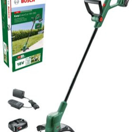 Bosch EasyGrassCut 18-260 Χορτοκοπτικό Μπαταρίας Ώμου / Χειρός 2.7kg 18V με 2 Μπαταρίες 2Ah 2.7kg