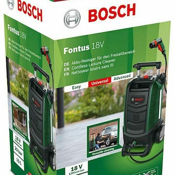 Bosch Fontus GEN II Πλυστικό Μπαταρίας 18V Solo με Πίεση 20bar