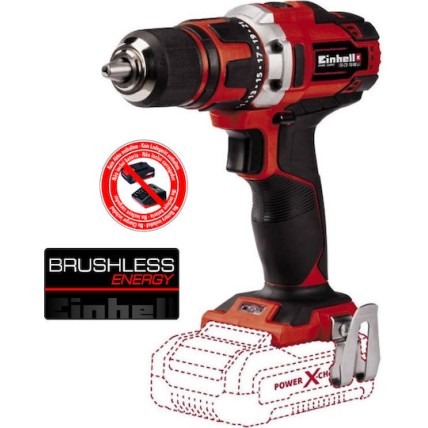 Einhell TE-CD 18/40 Li Δραπανοκατσάβιδο Μπαταρίας Solo Brushless 18V