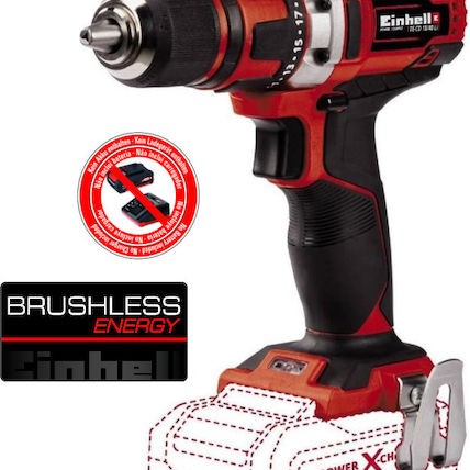 Einhell TE-CD 18/40 Li Δραπανοκατσάβιδο Μπαταρίας Solo Brushless 18V