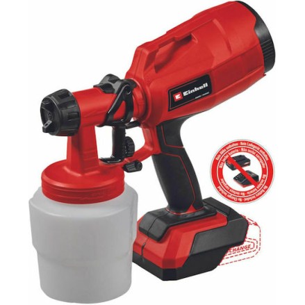 Einhell Ηλεκτρικό Πιστόλι Βαφής 18V Solo με Δοχείο 0.8lt