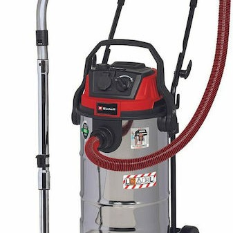 Einhell Σκούπα Υγρών / Στερεών 1500W με Ανοξείδωτο Κάδο 40lt