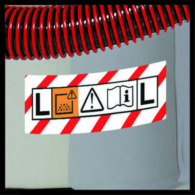 Einhell Σκούπα Υγρών / Στερεών 1500W με Ανοξείδωτο Κάδο 40lt