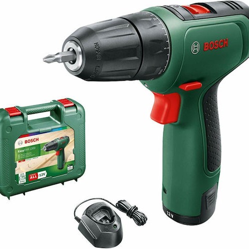 Bosch EasyDrill 1200 Κρουστικό Δραπανοκατσάβιδο Μπαταρίας 12V 1x1.5Ah