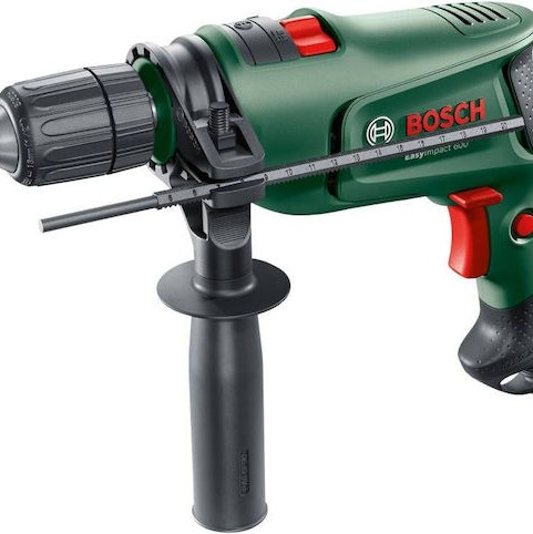 Bosch EasyImpact 600 Κρουστικό Δράπανο 600W με Θήκη