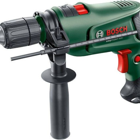 Bosch EasyImpact 600 Κρουστικό Δράπανο 600W με Θήκη