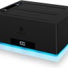 Icy Box Docking Station για 2 Σκληρούς Δίσκους SATA 3.5