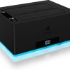 Icy Box Docking Station για 2 Σκληρούς Δίσκους SATA 3.5