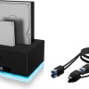 Icy Box Docking Station για 2 Σκληρούς Δίσκους SATA 3.5