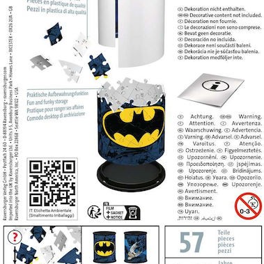 Puzzle Μολυβοθήκη Batman 3D 54 Κομμάτια
