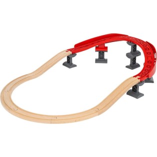 Brio Toys Ράγες Σιδηρόδρομου από Ξύλο για 3+ Ετών