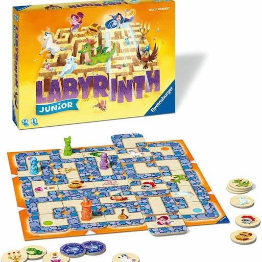 Επιτραπέζιο Παιχνίδι Λαβύρινθος Junior για 2-4 Παίκτες 4+ Ετών (EN) Ravensburger