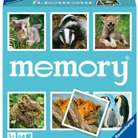 Επιτραπέζιο Παιχνίδι Memory 3+ Ετών (EN) Ravensburger