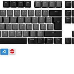 Sharkoon SKILLER SAC20 114 PBT ISO Keycaps