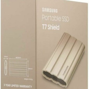 Samsung T7 Shield USB-C Εξωτερικός SSD 1TB 2.5