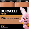Duracell Plus Power Αλκαλικές Μπαταρίες 9V 4τμχ