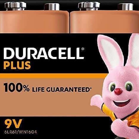 Duracell Plus Power Αλκαλικές Μπαταρίες 9V 4τμχ