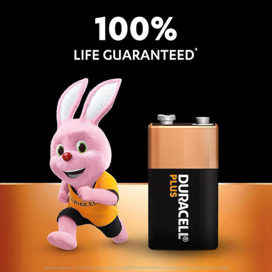 Duracell Plus Power Αλκαλικές Μπαταρίες 9V 4τμχ
