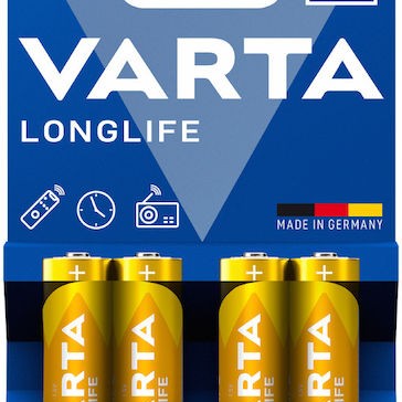 Varta LongLife Αλκαλικές Μπαταρίες AA 1.5V 4τμχ