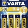 Varta LongLife Αλκαλικές Μπαταρίες AA 1.5V 4τμχ