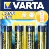 Varta LongLife Αλκαλικές Μπαταρίες AA 1.5V 4τμχ