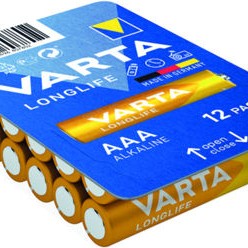 Varta LongLife Αλκαλικές Μπαταρίες AAA 1.5V 4τμχ