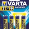 Varta LongLife Αλκαλικές Μπαταρίες AAA 1.5V 4τμχ