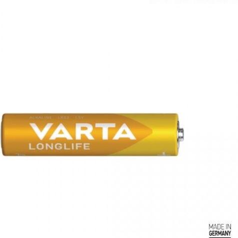 Varta LongLife Αλκαλικές Μπαταρίες AAA 1.5V 4τμχ