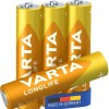 Varta LongLife Αλκαλικές Μπαταρίες AAA 1.5V 4τμχ