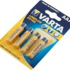 Varta LongLife Αλκαλικές Μπαταρίες AAA 1.5V 4τμχ