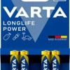 Varta LongLife Power Αλκαλικές Μπαταρίες AAA 1.5V 4τμχ