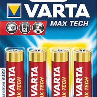 Varta Longlife Max Power Αλκαλικές Μπαταρίες AA 1.5V 4τμχ