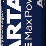 Varta Longlife Max Power Αλκαλικές Μπαταρίες AA 1.5V 4τμχ